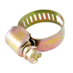 GENERICO - Set Abrazaderas 1 PuLG Metalicas Manguera Jardin - 100 Unds