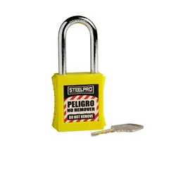 STEELPRO - Candado X10 Amarillo