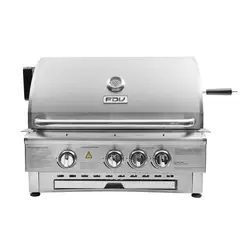 FDV - Parrilla Deluxe 3Q Gas Licuado + Spiedo