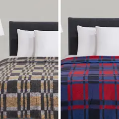 CUISINE BY IDETEX - Frazada Térmica Illusions 2 Plazas 60% Algodón 200x210cm