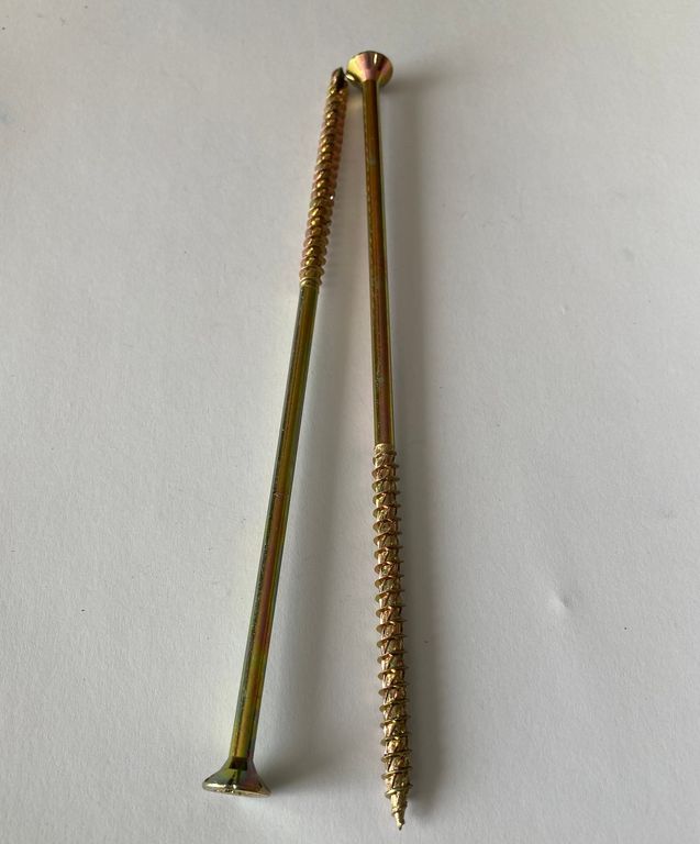 50 Tornillos Turbo 14(6.0) x 180/60 mm