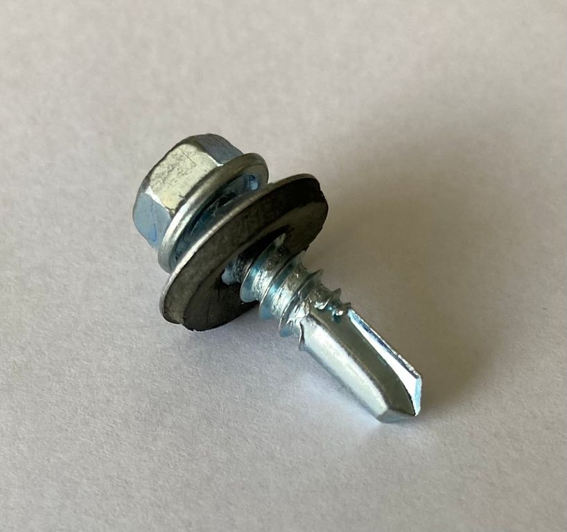 100 Autoperforante Hexagonal de 12 x 3/4