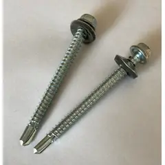 GENERICO - 100 Autoperforantes 12 x 2.1/2" Hexagonal con Golilla