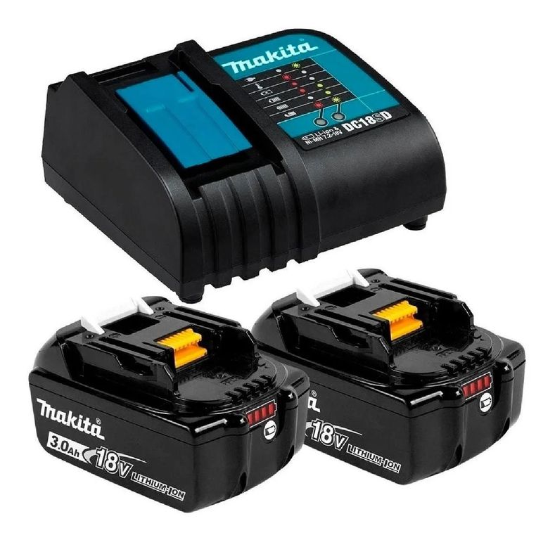Kit Cargador + 2 Baterías 3.0ah 18v BL1830
