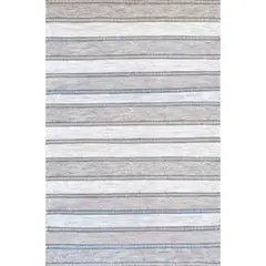 BAZHARS - Alfombra 190X290 cm Am Natural Dhurrie 780