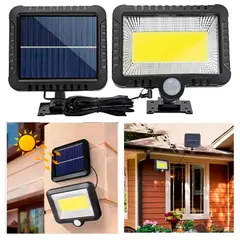 GENERICO - Lámpara Led Solar Con Sensor De Movimiento 10 horas de luz