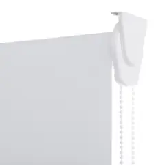 BERTEX - Cortina Roller Blackout 190cm ancho x240cm alto Persiana Blanca