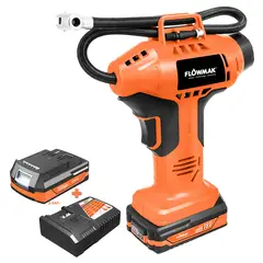 FLOWMAK - Compresor De Aire 18v Con Batería, Marca