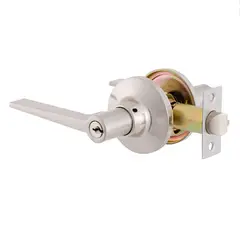 YALE - Cerradura Tubular Milano Oficina/Dormitorio Níquel