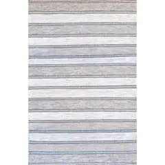 BAZHARS - Bajada de cama 080X120 cm AM Natural Dhurrie 780