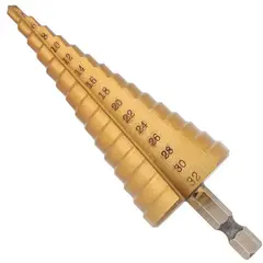 GENERICO - Broca escalonada HSS Con tratamiento de titanio.