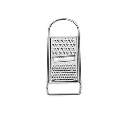 GENERICO - Rallador Plano De Cocina Profesional 3 En 1 Acero Inoxidable