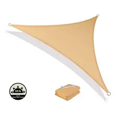 BJ HOGAR - Toldo Vela Sombra Malla Anti Uv Triangular 5mx5mx5m