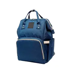 LUMAX - Bolso Mochila Maternal Fashion Alta Calidad Azul