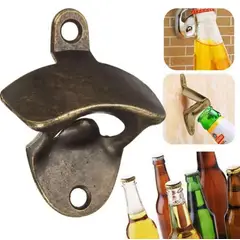 KUANGYE - Abridor De Botellas Cerveza De Montaje En Pared Rústico X10