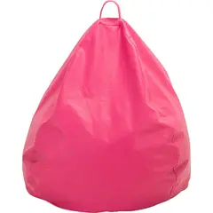 GENERICO - Funda Pouf Pera Infantil Rosada Eco Cuero 60x50x50 cm Máxima Design