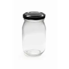 GENERICO - Frasco Conservero 200cc Con Tapa Metálica Pack 36 Unidades