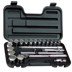STANLEY - Juego de dados 23pzs mando 12
