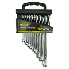 KAMASA - Set Kit Juego De Llaves Punta-corona 11 Piezas Km6454