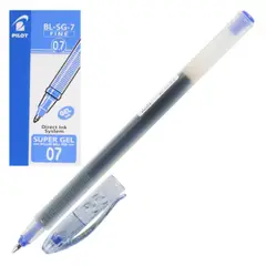 PILOT - Caja Lapiz Super Gel Roller Ball 0,7 Azul 12 Unidades