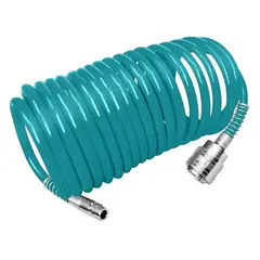 TOTAL TOOLS - Manguera Espiral Para Compresor De Aire 15mts 12bar Total