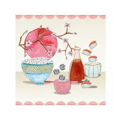 MONNO - Azulejo Autoadhesivo 15x15 Japones