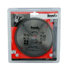 KWB - Disco Sierra Circular 7 1/4 Pulgadas 60 Dientes 586161