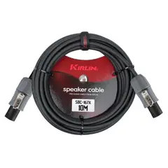 KIRLIN - Cable Speakon-Speakon 10 metros SBC-167/K-10 - Negro