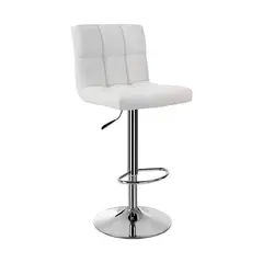 GLOBAL LATIN GROUP - Silla Taburete Tipo Bar Ajustable 60-80cm con Respaldo