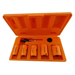 MAKAWA - Kit Set Juego Sierra Copa Bi-metal 7 Piezas