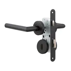 POLI - Cerradura Embutida Toscana Black B40 Dormitorio
