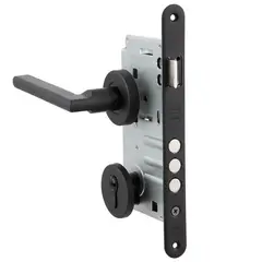 POLI - Cerradura Embutida Milano B60 Acceso 1/2 Izquierda