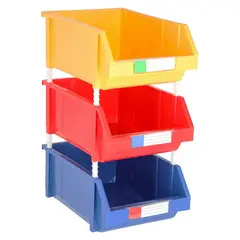 AUTORODEC - Pack de 3 cajas organizadoras de 30 x 45 x 175 cm