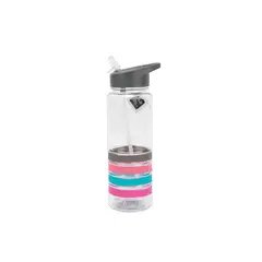 HOMEWELL - Botella de agua gris 700ml