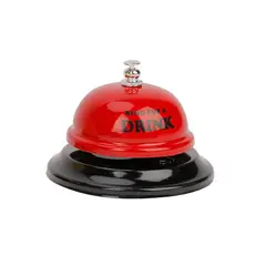 HOMEWELL - Campanilla de Mesa Roja Drink