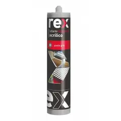 GENERICO - Sellante tapagoteras acrílico REX Pasta Gris 300ml…