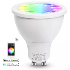 MEGABRIGHT - Ampolleta LED Smart Bright GU-10 5w WIFI