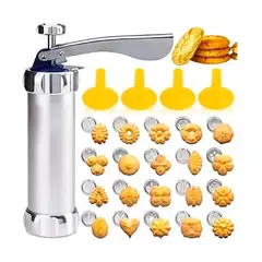 GENERICO - Maquina Para Galletas Y Decoración Con 14 Accesorios