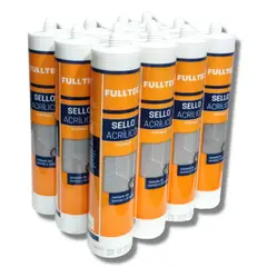 FULLTEC - Caja 12 Und Sellador Acrilico Pintable 300ml