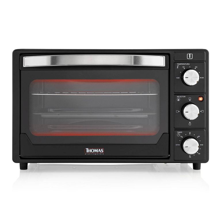 Horno Electrico 25L 1500W 250°C Negro Grill TH-25N01
