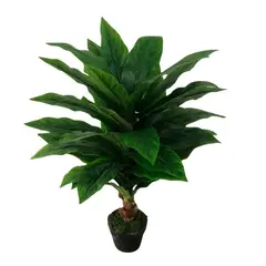 MOBII - Planta Artificial Tipo Banano. Altura: 100Cm