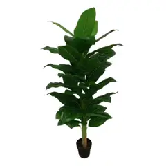 MOBII - Planta Artificial Tipo Banano. Altura: 130Cm