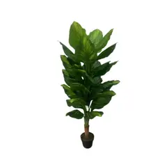 MOBII - Planta Artificial Tipo Banano. Altura: 140Cm
