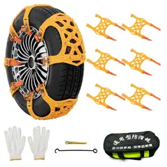 GENERICO - Kit de Cadena de nieve Para llantas de auto