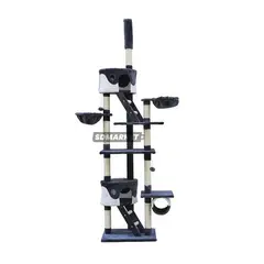 SDFIT - Rascador Casa de Gato Color Gris Edificio 260 cm KB004…