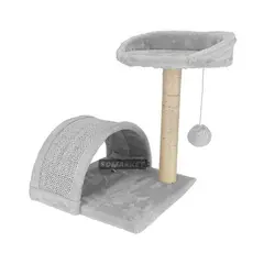 SDFIT - Rascador Casa de Gato Color Gris Mod CAT-M06B…