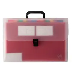 ARTEL - Maleta Transp con Fuelles de Colores