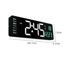 GENERICO - Reloj Led Digital de Pared Con Control….