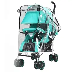 GENERICO - Cubre coche lluvia protector para coche bebé Estándar