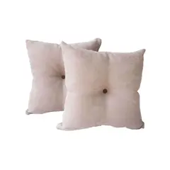 JERK HOME - Juego Cojines con Botón Beige